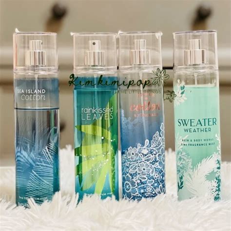 bath and body works best floral scents|rainkissed leaves body spray.